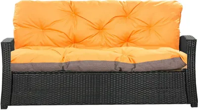Obrázek produktu pro Polštáø na lavièku 150x60x50cm oranžový | Polštáøe na venkovní zahradní nábytek | Polštáø na zahradní houpaèky houpací | venkovní polštáøeá
