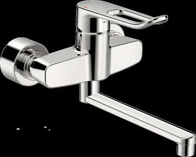 Immagine prodotto di HANSA HANSAclinca Mitigeur de lavabo, saillie 277 mm, levier à arceau, chromé, 01536286, 01536286