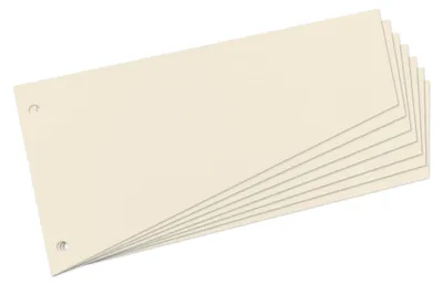 Immagine prodotto di strisce divisorie herlitz, trapezoidali, cartone Manila, camoscio