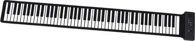 Productafbeelding van Sxhlseller Handroll-UP-piano, opvouwbaar rollend toetsenbord met 88 toetsen, oplaadbaar siliconen toetsenbord voor