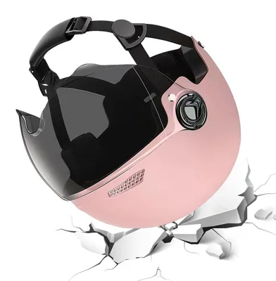 Image de Casque de vélo avec visière et réglage de la taille