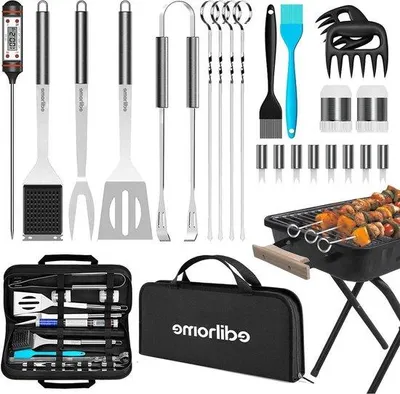 Immagine prodotto di Set di accessori per barbecue in acciaio inossidabile