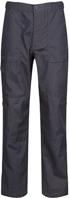 Produktbild von Regatta TRJ330 | Herren Action Trouser Arbeitshose / wasserabweisend - Farbe: Dark Grey (Solid) - Größe: 36/31
