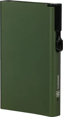 Produktbild von CLICKSAFE Etui Tresor 954000, 9,7 x 6,4 x 1,3 cm, Farbe: grün