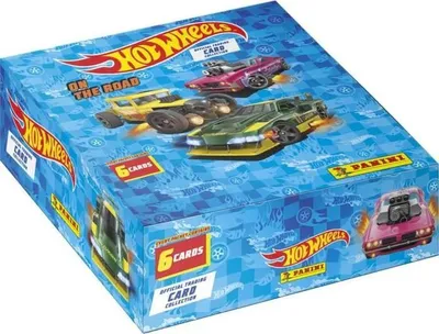 Immagine prodotto di PANINI Hot Wheels TC Sticker, scatola da collezione con 24 bustine, 144 adesivi, 1 carta in edizione limitata