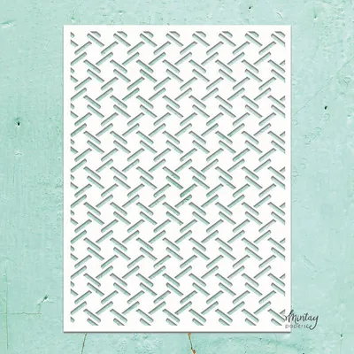 Image de MINTAY Mixed Media Pochoir STENCIL pour découpage Scrapbooking Plaque en acier