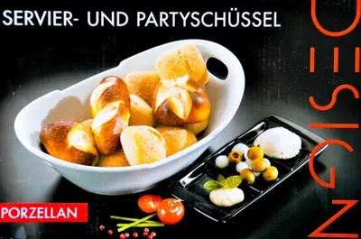 Produktbild von Servier und Partyschüssel