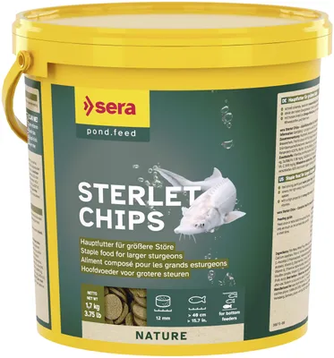 Productafbeelding van Sera Sterlet Chips 3,8 Liter (1,7KG)