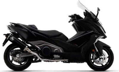 Obrázek produktu pro ARROW urban aluminium dark slip-on tlumič pro Kymco Ak 550