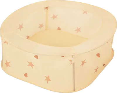 Produktbild von Selonis Bällebad Bällepool für Kinder Keine Bälle 38x38x36 cm - hellbeige