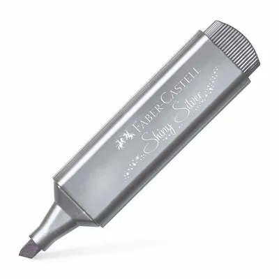 Obrázok produktu pre Zvýrazňovač, 1-5 mm, FABER-CASTELL "1546", kovová strieborná