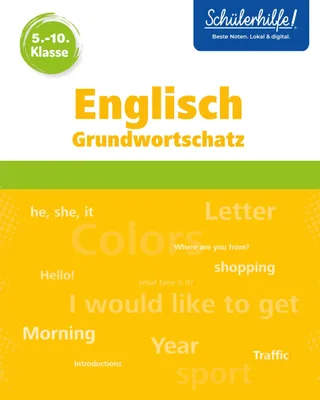Zdjęcie produktu dla Englisch Grundwortschatz 5.-10. Klasse