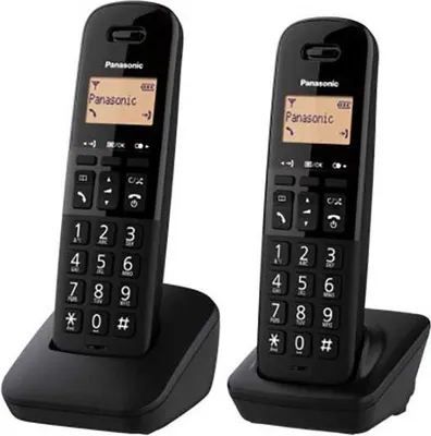 Produktbild von Panasonic KX-TGB612 DECT-Telefon, Anrufererkennung, Schwarz