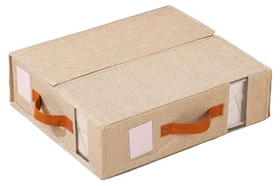 Image de Rangements pour linge de lit, boîtes de rangement empilables