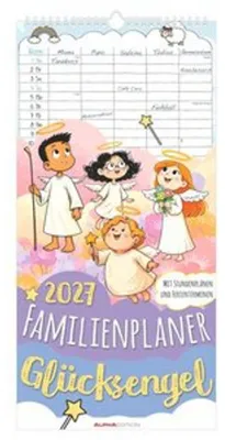 Produktbild von Familienplaner Glücksengel 2027