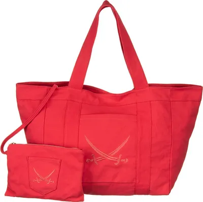 Produktbild von Sansibar Schultertasche Shopper Beach Bag Red rot