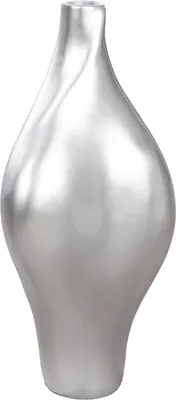 Produktbild von GILDE Bodenvase organisch Jolie silberfarben H. 71 cm, 61439