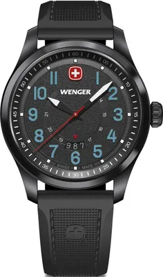 Produktbild von Wenger 01.0541.127 Herrenuhr Terragraph 43mm 10ATM