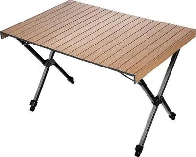 Immagine prodotto di Tavolo da picnic pieghevole in alluminio per 4-6 persone - 108x71 cm - Tavolo da esterno per il giardino e il campeggio