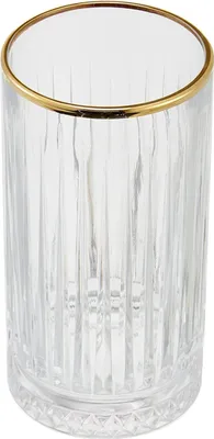 Immagine prodotto di Pasabahce Elysia, bicchiere lungo dal design retrò e dall'aspetto cristallino 280ml 4 pezzi 520125 Oro