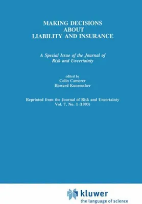 Immagine prodotto di Making Decisions About Liability And Insurance