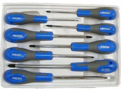 Image de Tournevis 8pcs/silbern