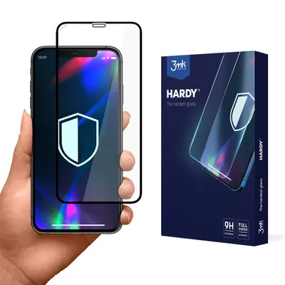 Image de Verre trempé 3mk Hardy pour Apple iPhone X, XS, 11 Pro