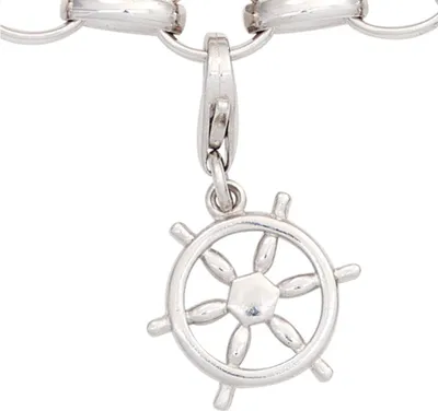 Produktbild von JOBO Einhänger Charm Steuerrad 925 Sterling Silber rhodiniert