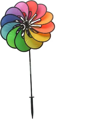 Produktbild von Rhombus Windspiel Big Flower, Einzelne Windspinner, Mehrfarbig, Blume, Nylon, 1 Stück(e)