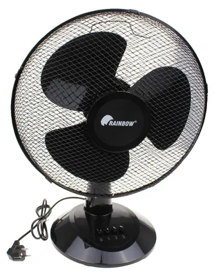 Produktbild von UNIVERSEEL - 40 cm schwarzer Tischventilator - RB4081