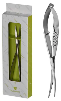 Obrázok produktu pre Aquapro - akvaristické nožnice ohnuté 16cm