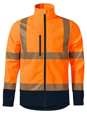 Productafbeelding van Rimeck - Herenjas, afgeronde zoom, model PP11626 (4XL) (Oranje)