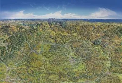 Produktbild von Franken Panoramakarte
