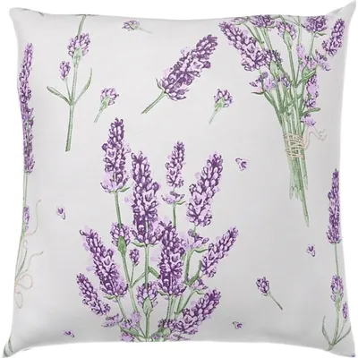 Immagine prodotto di Fodera per cuscino in cotone liscio PROVENCE LAVANDA viola