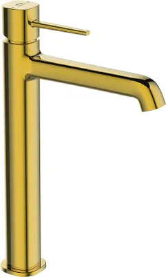 Produktbild von Design Waschtischarmatur stehend Gold