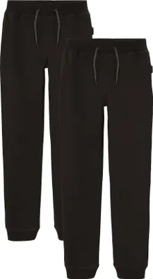 Produktbild von NAME IT 2-er Set Jogginghose Basic Sweatpants Gefüttert Teenager Sport NKMSWEAT Größe: