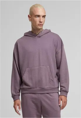 Image de Hommes Urban Classics Light Terry Hoody fadedpurple - XL