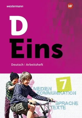Image de D Eins - Deutsch 7. Arbeitsheft. Gymnasium Nordrhein-Westfalen