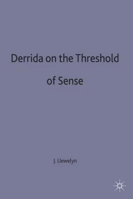 Obrázok produktu pre Derrida and the Threshold of Sense