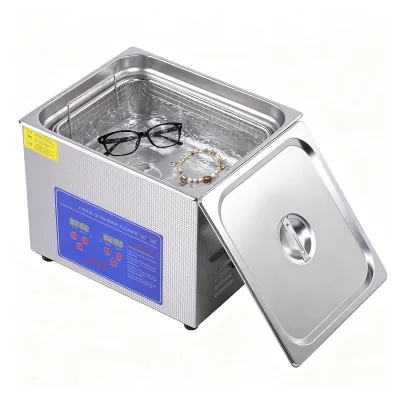 Produktbild von 15L Ultraschallreinigungsgerät aus Edelstahl, mit digitaler Heizung und Timer, Dualer Leistungsmodus, Schmuckreinigung für gewerblichen Heimgebrauch