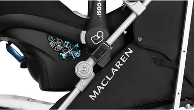 Produktbild von Maclaren Techno Xlr-adapter Schwarz Britax Romer Schwarz Britax Romer