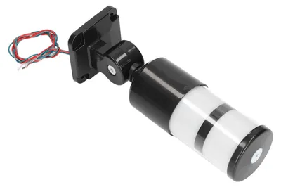 Productafbeelding van BERM LED-signaallamp, 2-kleurig, inklapbaar, waarschuwingslamp voor industriële machines, constant, 12–24 V DC, universeel