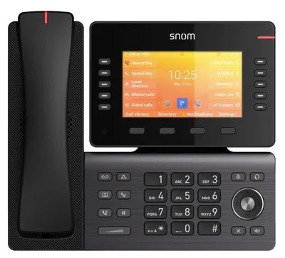 Image de Snom D892M téléphone fixe Noir TFT Wifi