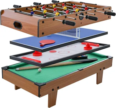 Image de Table de jeu multifonctionnelle 4 en 1 pour enfants