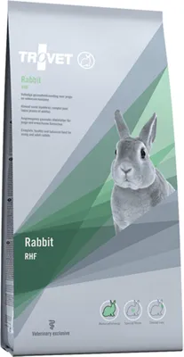 Produktbild von Trovet Rabbit RHF 1,2 kg | Ausgewogenes Alleinfuttermittel für Kaninchen