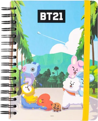 Zdjęcie produktu dla Erik - Notes BT21 A5 Premium Notebook z Motywem Oficjalnym, Oryginalny Produkt