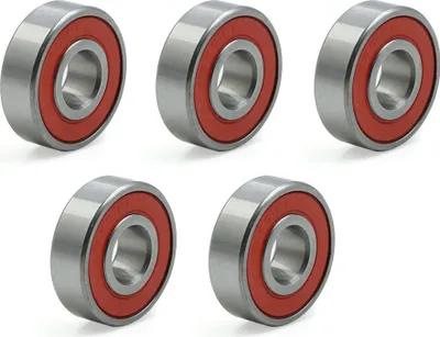 Produktbild von 5 Stück Rillenkugellager 6201RS Doppelt Versiegelt Rillen Kugellager Lager 12mm x 32mm x 10mm