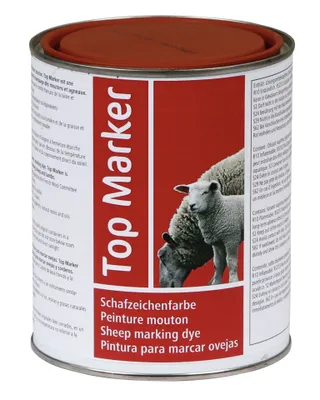 Immagine prodotto di Colore del marchio della pecora 1 kg, rosso