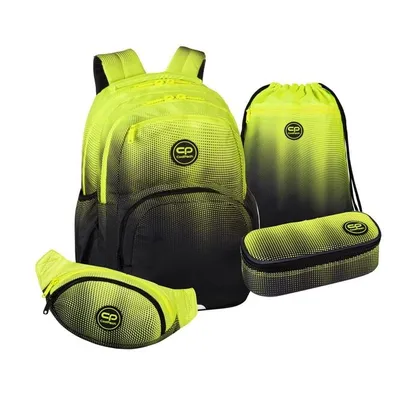 Produktbild von CoolPack CoolPack 4tlg. Rucksack-Set PICK 17 - Gradient Lemon