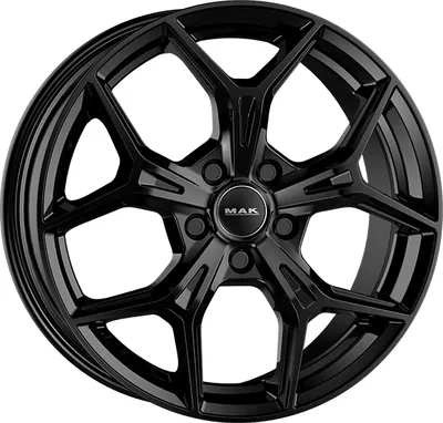 Image de Jantes en alliage MAK EPICA 6.5x17 5x100 ET 39 NOIR BRILLANT